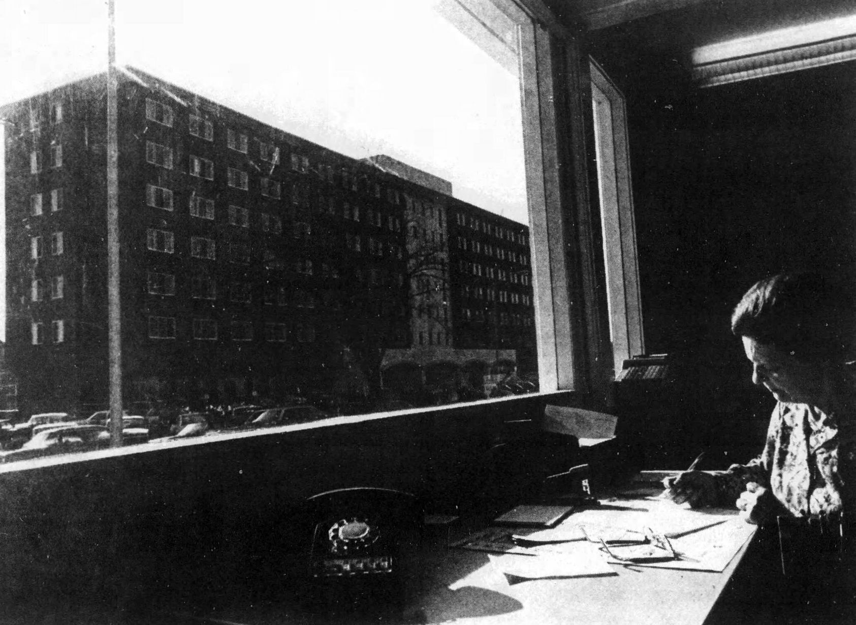 Eastern Montana College security office, 1970